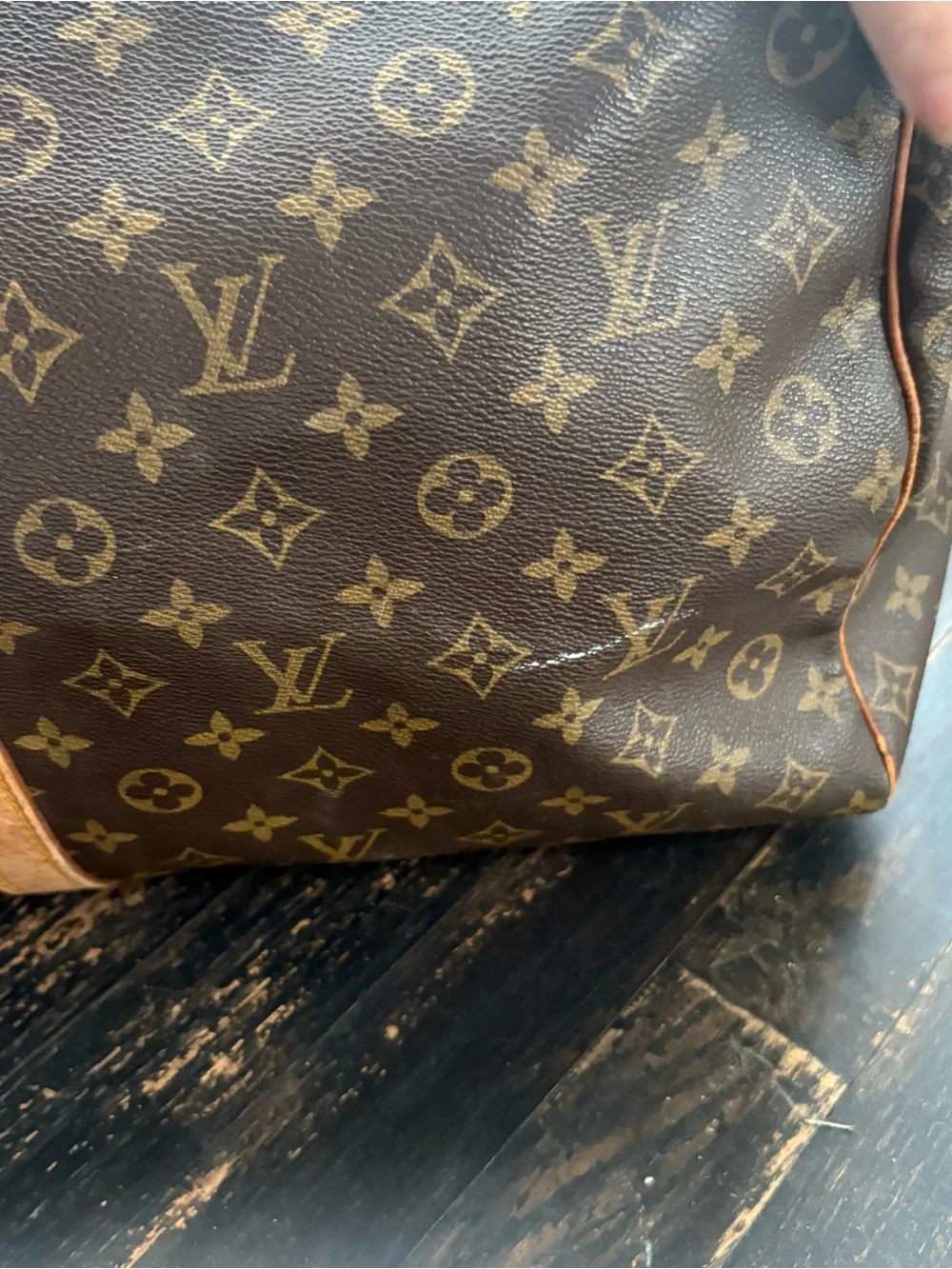 Louis Vuitton Keepall 60 Monogram Canvas Travel Bag